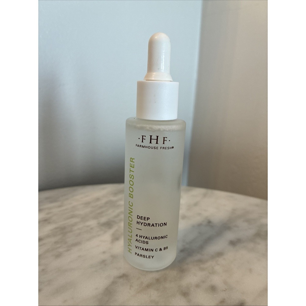 Farmhouse Fresh FHF Hyaluronic Booster 1 oz Deep Hydration Replenish. No Seal